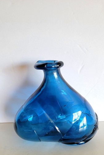 Vintage cobalt blue hande - blue,