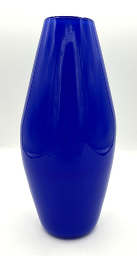 Cobalt blue hand blown glass - cobalt,